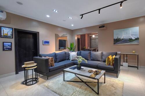 Economy appartement, balkon, uitzicht op de stad | Woonruimte