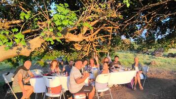 Servei de restauració a l'aire lliure