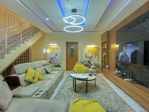 Living area - House-19 Apartments (Abuja)