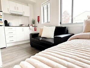 Living area - North Wollongong Accessible Apartment | w/ Parking (Woonona)