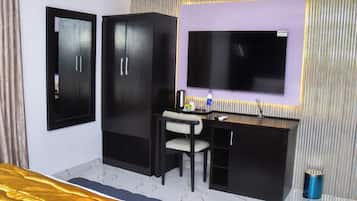 Deluxe appartement, balkon, uitzicht op stad