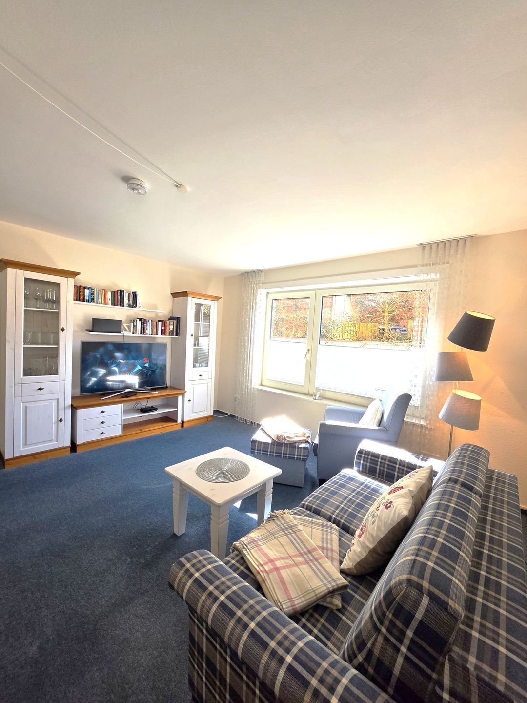 Fernseher, DVD-Player, Stereoanlage