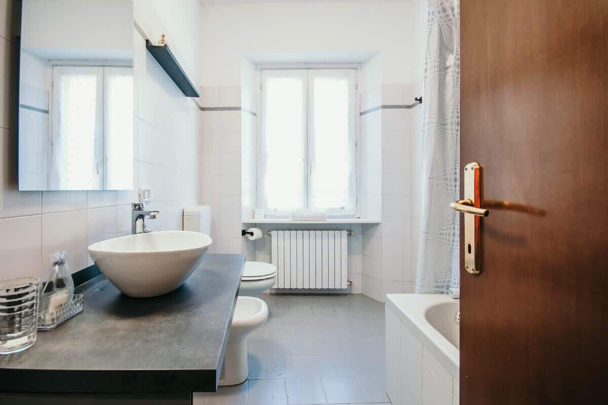 Shower, hair dryer