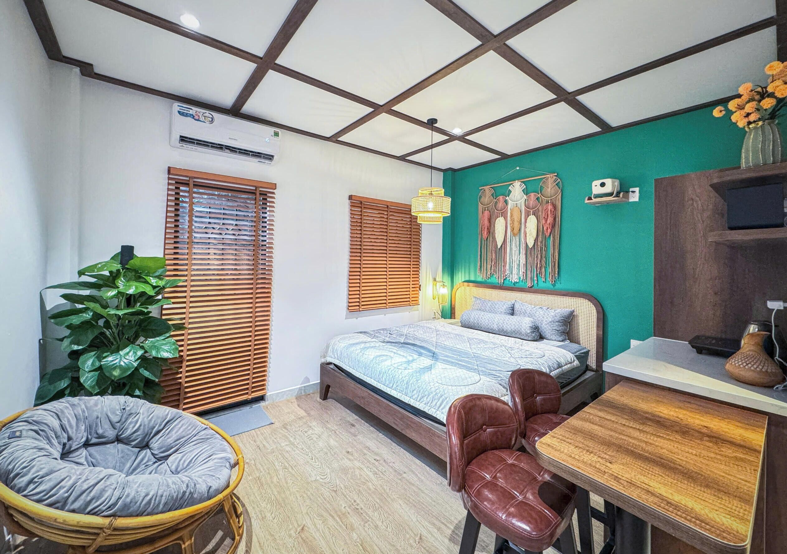 Comfort-Studio, 1 King-Bett, Terrasse