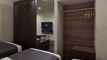Deluxe Family Room(Triple),Non Smoking | In-room safe, WiFi (free), bed sheets
