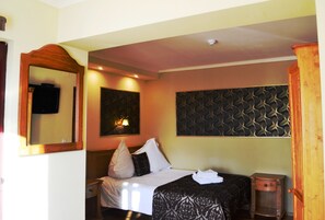 Basic dubbelrum - balkong - utsikt mot bergen