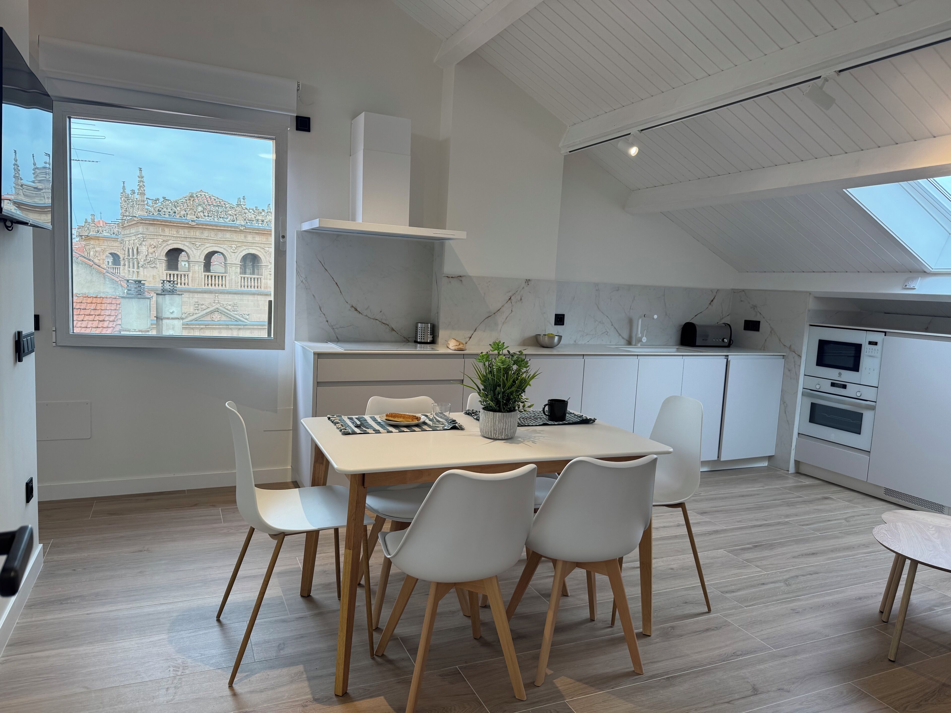 Penthouse, Balcony, City View | Private kitchen
