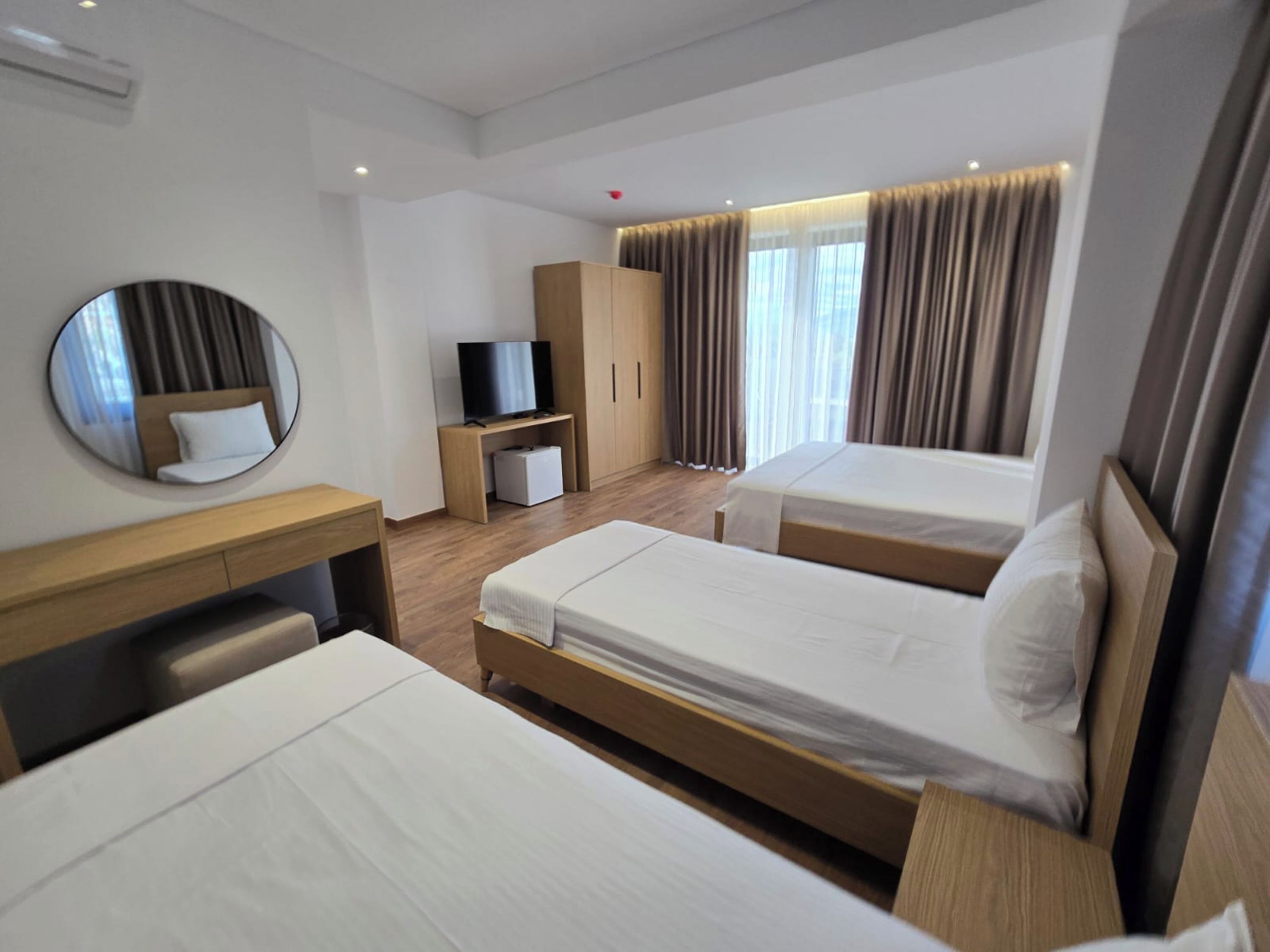 Vierbettzimmer | Kostenloses WLAN, Bettwäsche