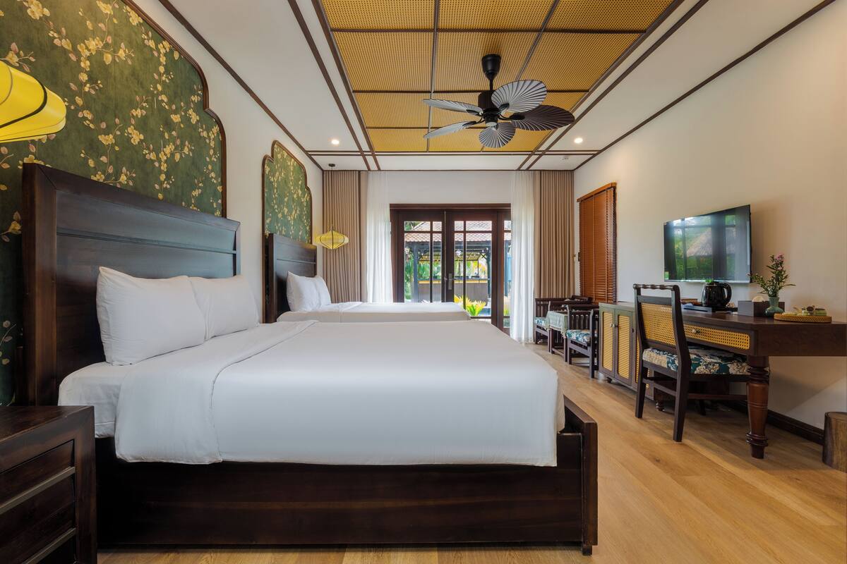 Phòng đôi Cao cấp, ban công, quang cảnh vườn