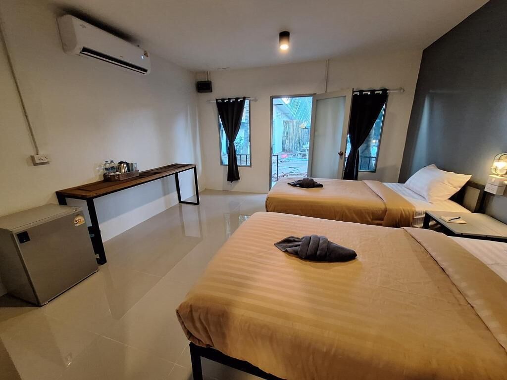 Deluxe-Zweibettzimmer, Balkon, Blick auf den Innenhof