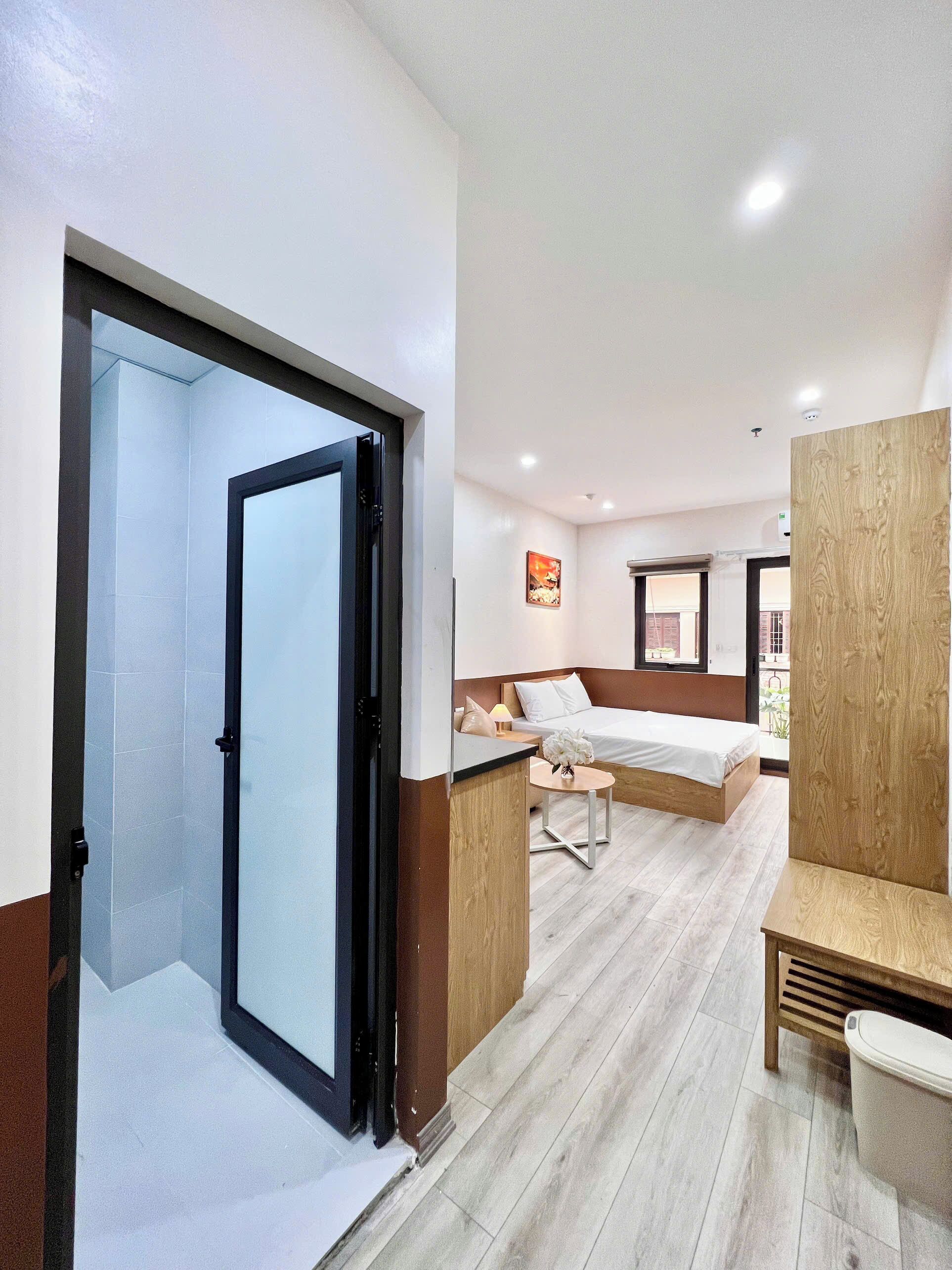 Estúdio conforto, vista para a cidade