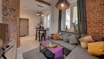 Departamento, vista a la montaña | Sala de estar