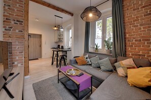 Apartment, Mountain View | Living room - RentPlanet - Apartament Sikorskiego (Szklarska Poręba)