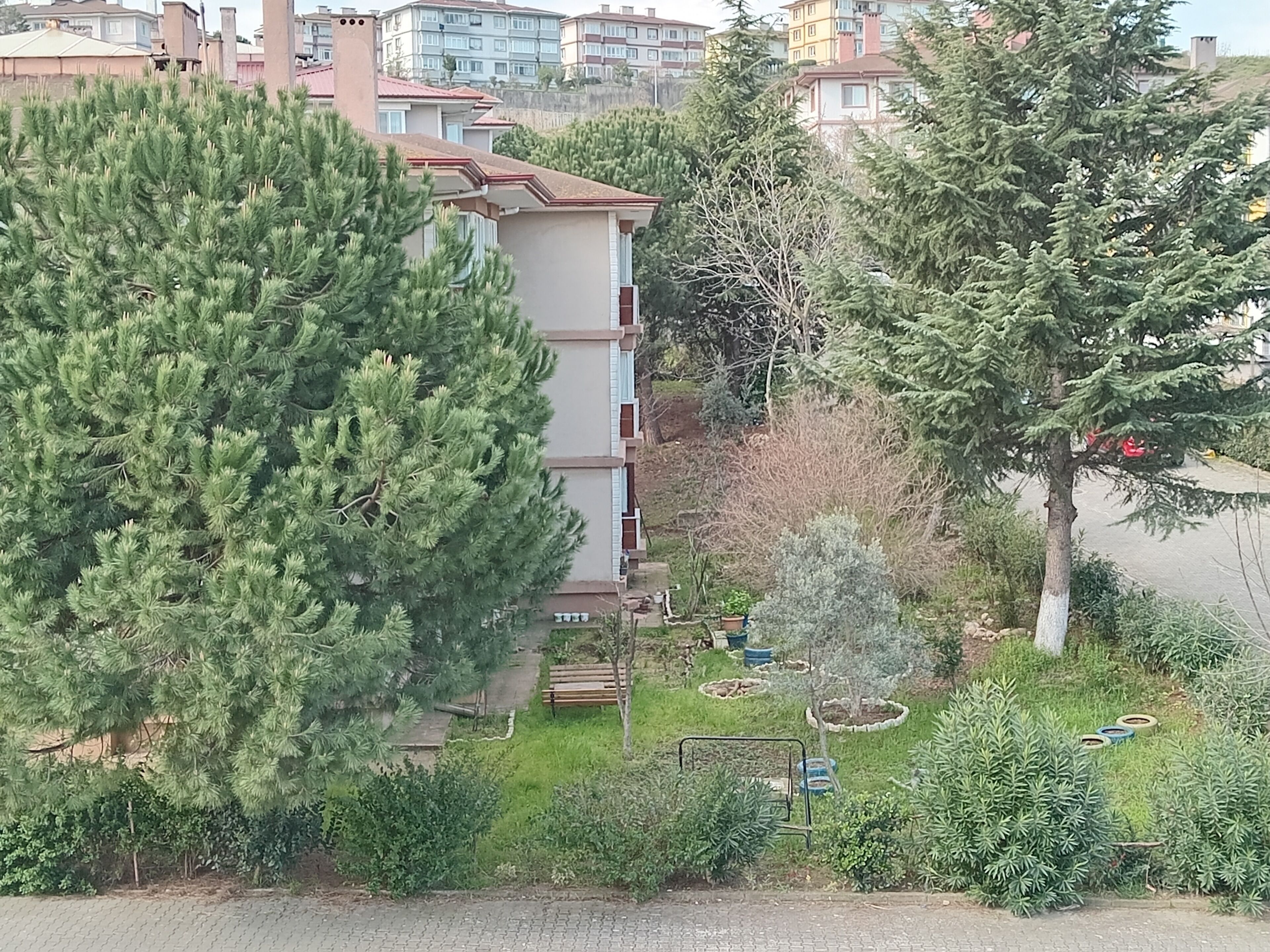Vista para o jardim