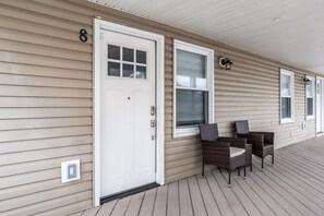 Terrace/patio - 1BR, Parking, Walk to the Beach | Cozy Seaside Heights Retreat (Seaside Heights)