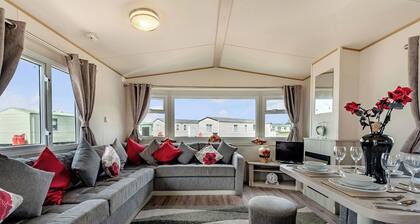 Gold Caravan with parking