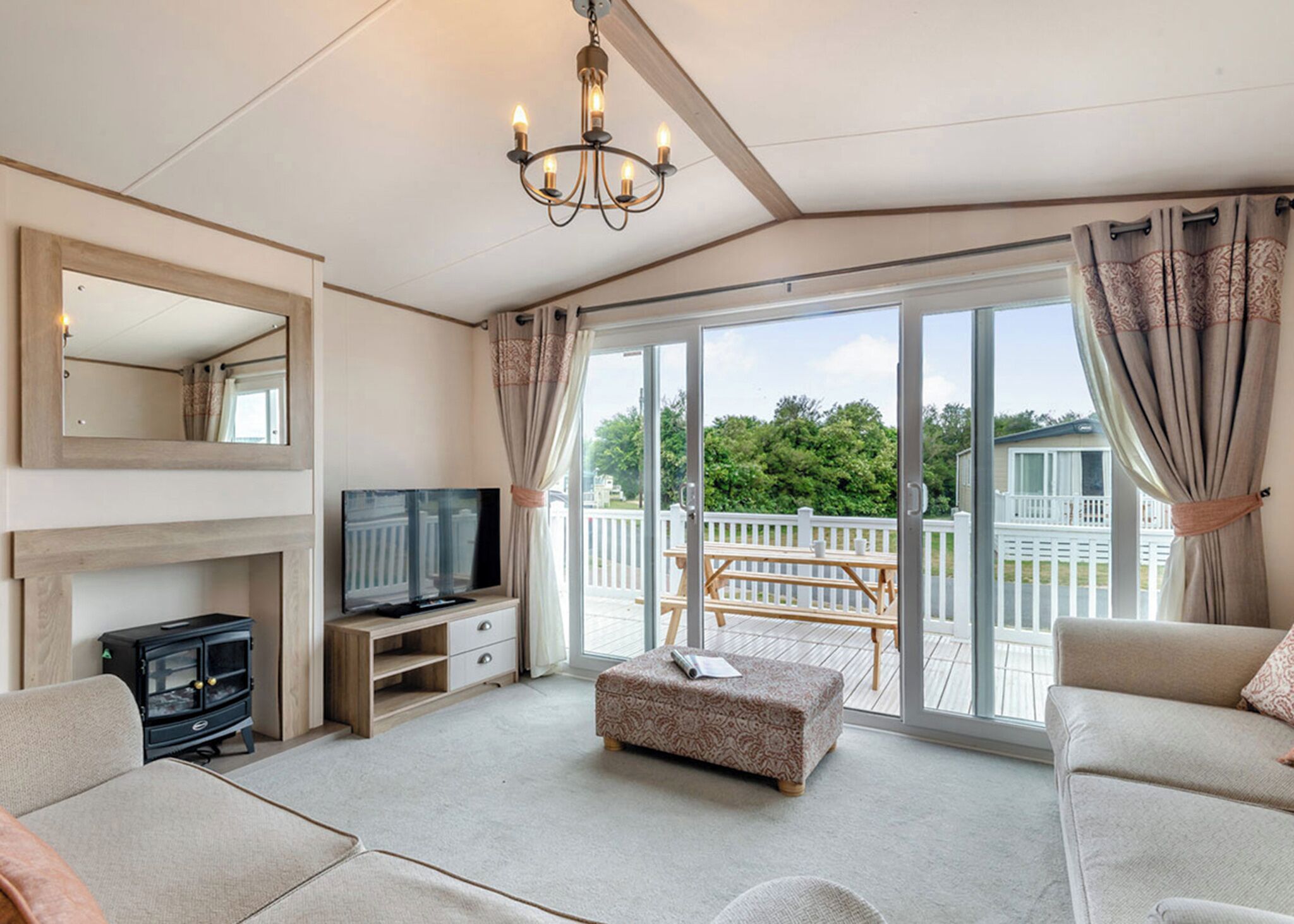 Área de sala de estar