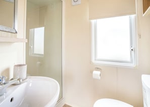 Bathroom - Bronze Caravan with parking* P (Newquay)
