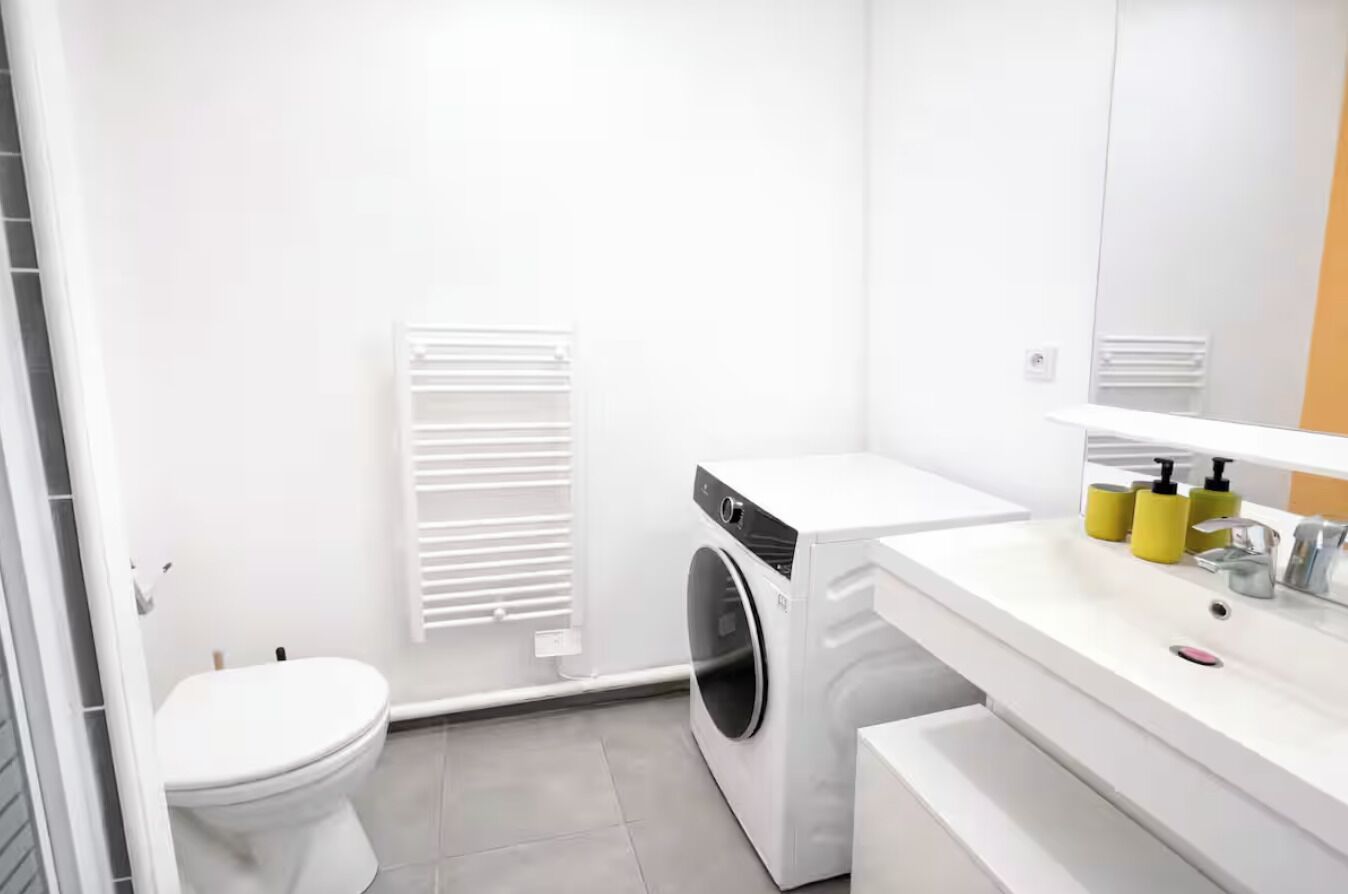 Towels, soap, toilet paper