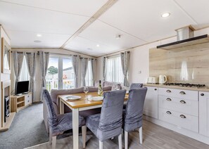 Unclassified image, 3 of 11, button - Gold Premium Caravan, parking, ensuite & decking P (Nairn, Moray Firth, Inverness)