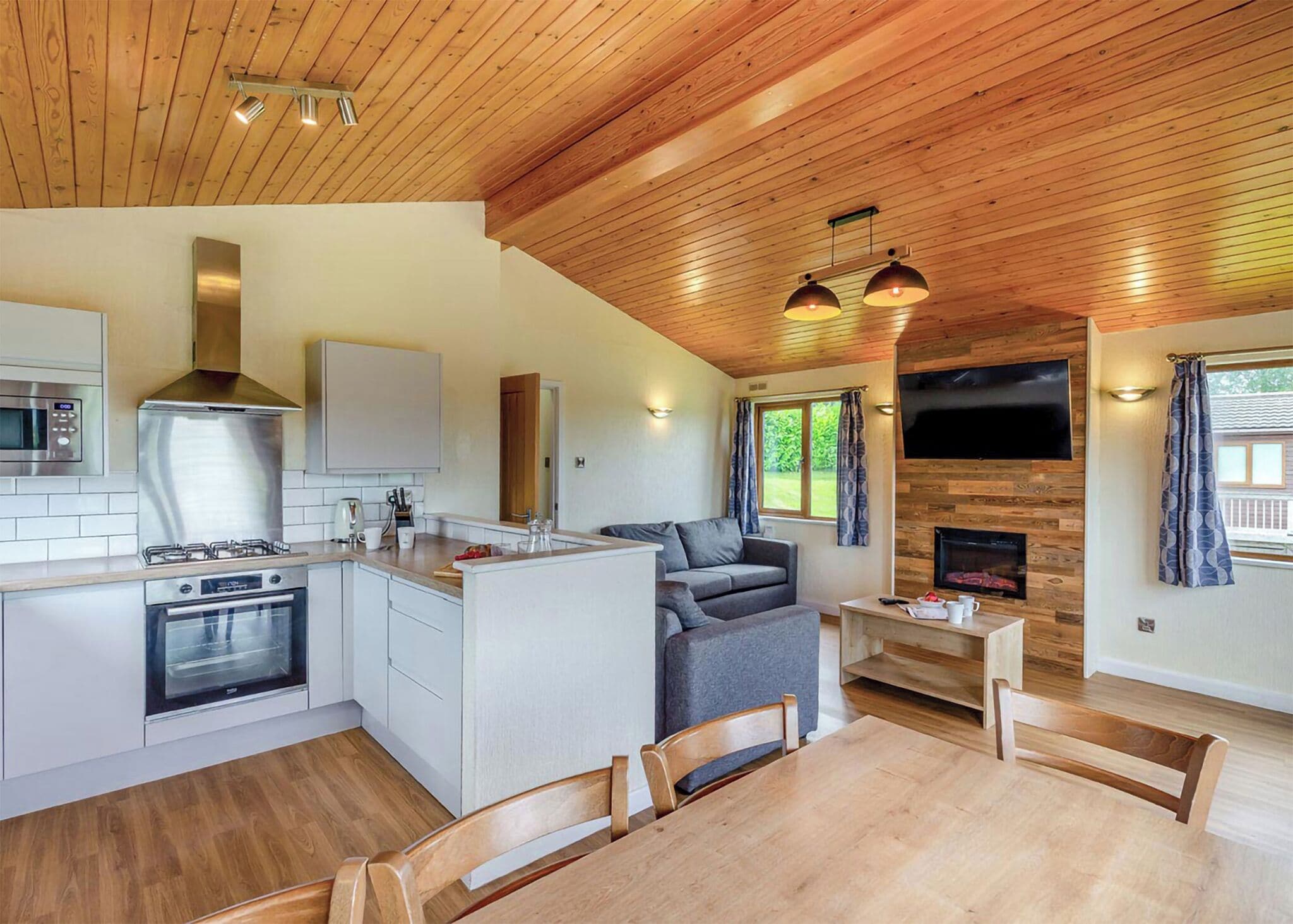 Fridge, oven, stovetop, toaster