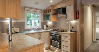 Gold Premium Caravan with parking & decking