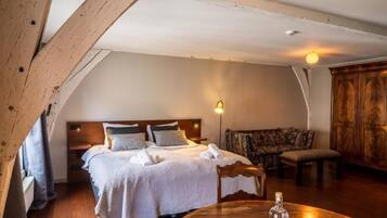 Deluxe tweepersoonskamer, uitzicht op de stad