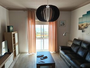 Apartment, 2 Bedrooms, Accessible, Balcony | Living room - Max Crib Sea View Apart With AC and Garage (Silves)