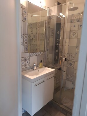 Dusche, Handtücher