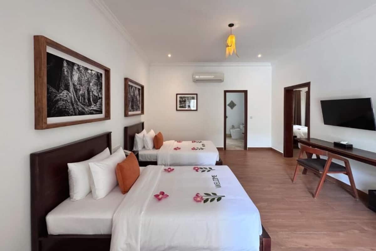 Family Room, Balcony, Pool View