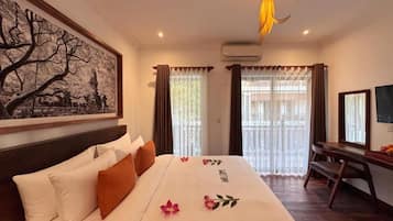 Chambre Double Deluxe, balcon, vue piscine