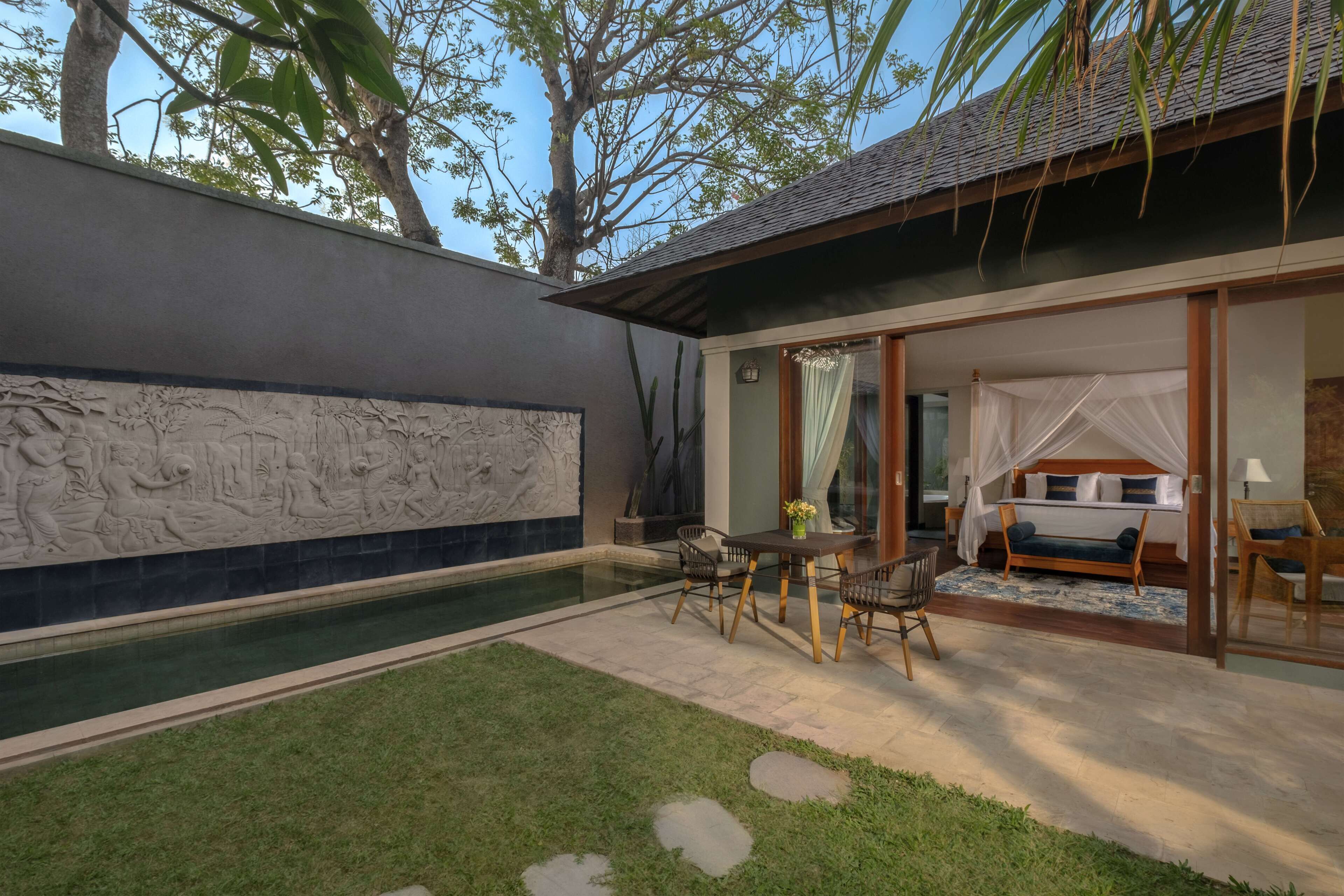 Villa, alberca privada | Área de sala de estar