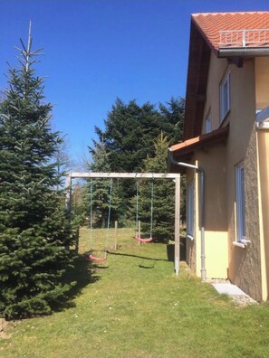 Children's area - House with pool near Überlingen on Lake Constance (Owingen)