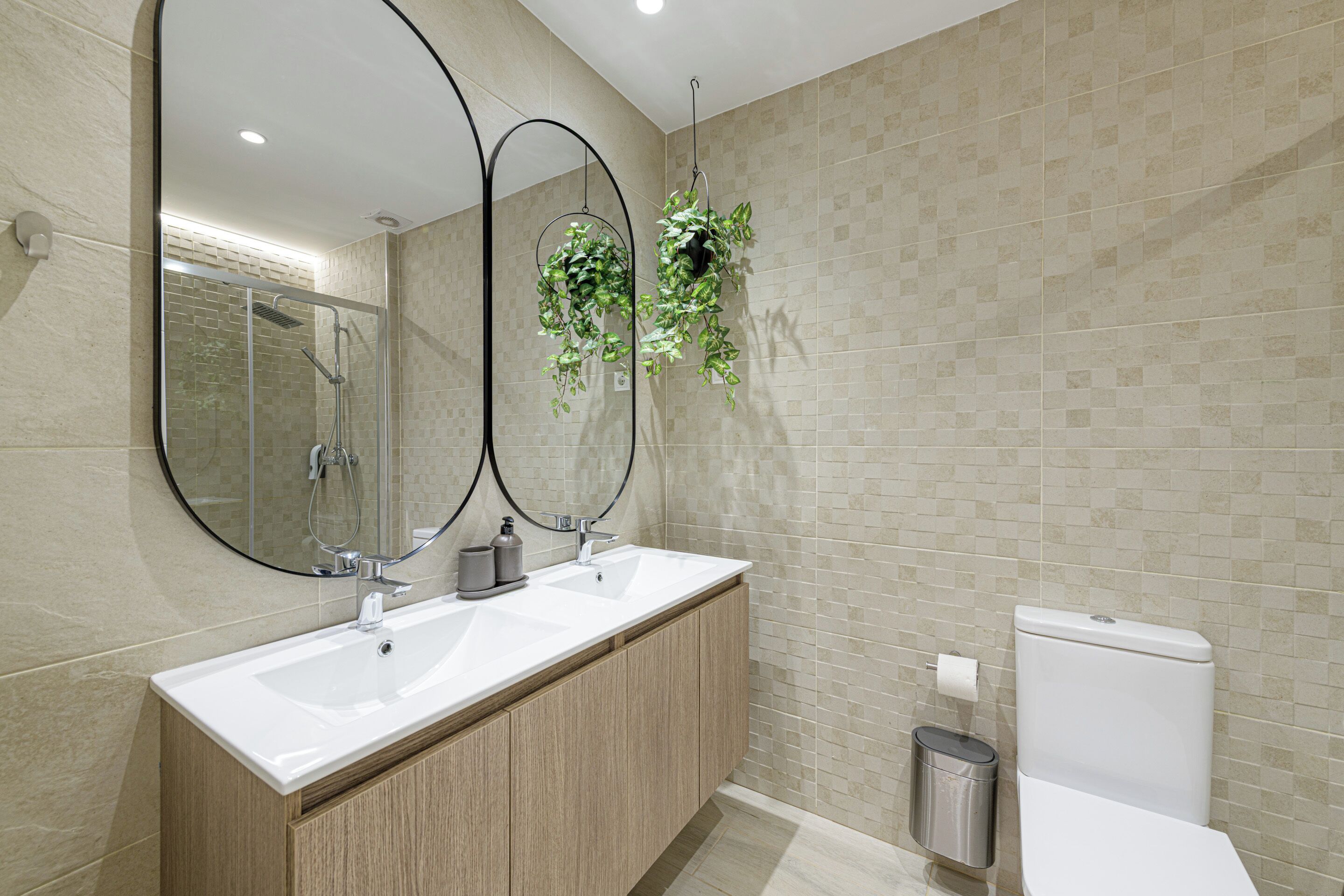 Apartemen Superior, 2 kamar tidur, pemandangan kota | Kamar mandi