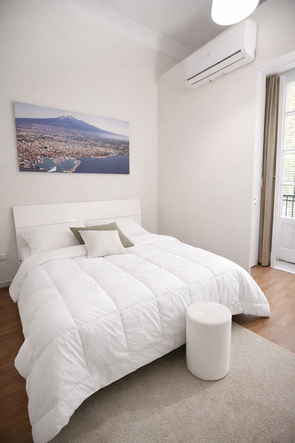 Camera doppia, balcone, vista cortile (3)