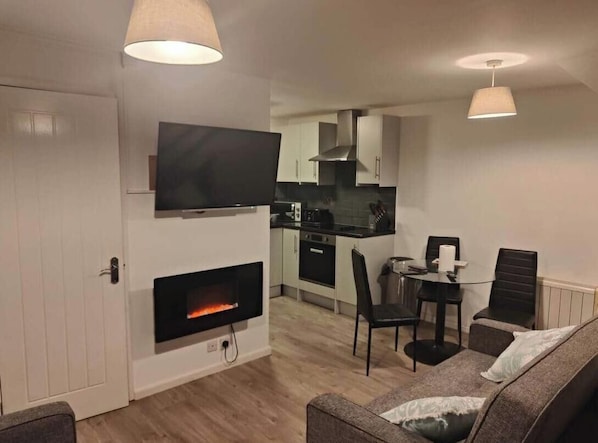 Living area - kornish holiday cottage (Hayle)