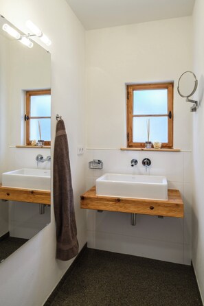 Deluxe-Chalet, Bergblick | Badezimmer