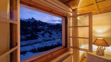 Deluxe-Chalet, Bergblick | Innenbereich