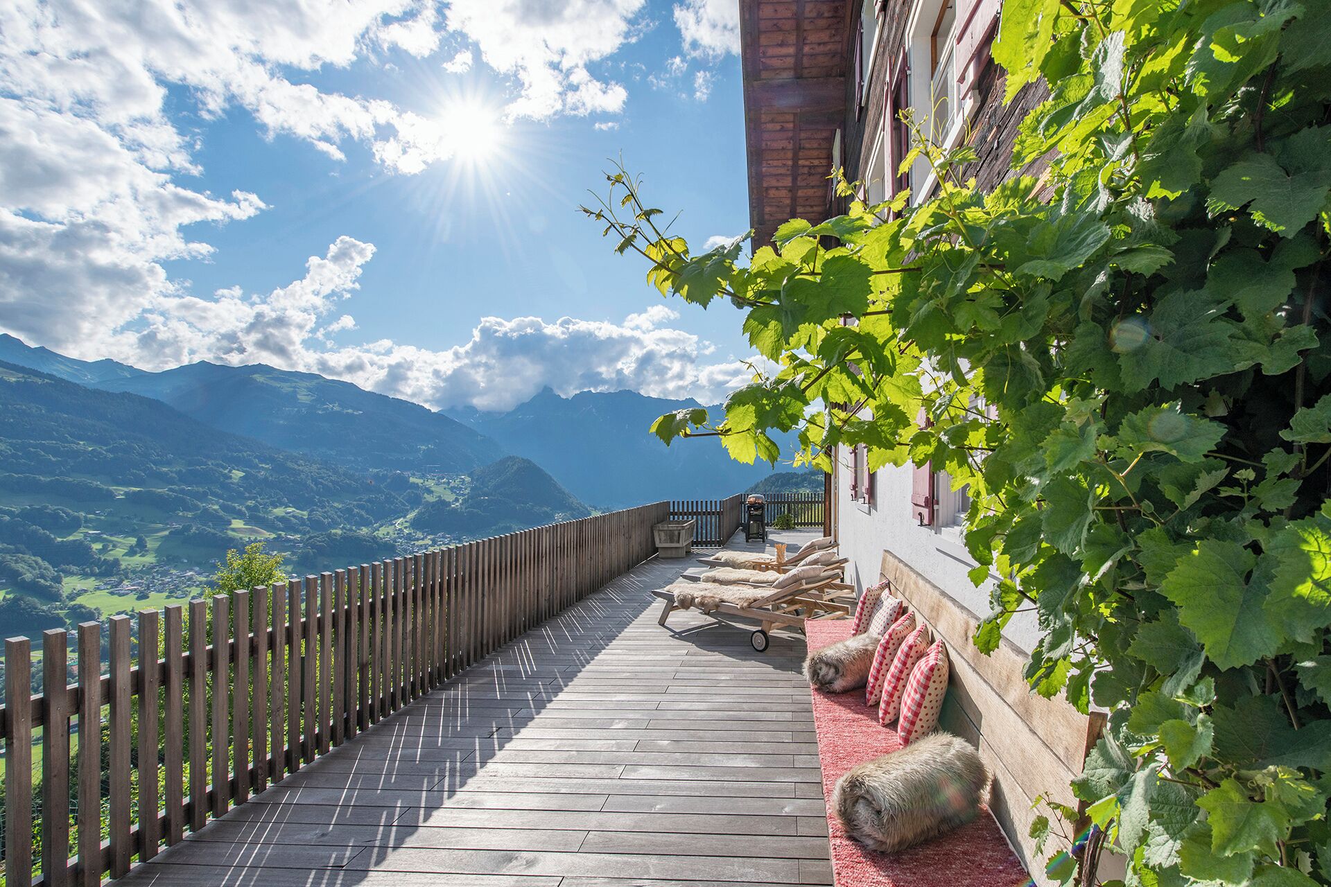Chalet Deluxe, vistas a la montaña | Terraza o patio