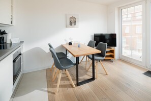 Dining - Welcome to the "Strandmuschel" vacation apartment - Exclusive comfort on Juist (Juist)