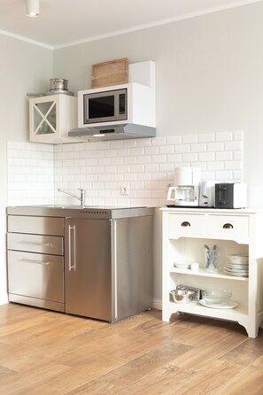 Fridge, microwave, stovetop, dishwasher - Vacation apartment in a quiet location (Juist)
