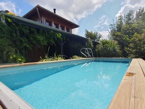 Pool - House with pool - 8 guests (Le Teich)