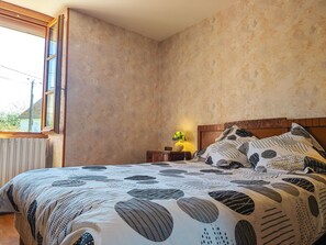 2 chambres, draps fournis