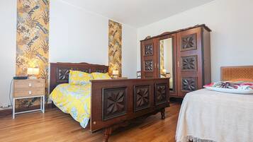 2 slaapkamers, beddengoed