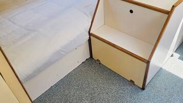 1 slaapkamer, beddengoed