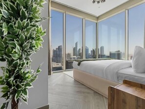 2 bedrooms, iron/ironing board, WiFi, bed sheets - Luxury 2BR Downtown Dubai, Near Burj Khalifa (Dubai)