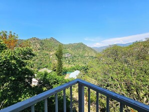 Vue depuis l’hébergement