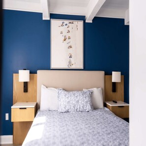 1 chambre, bureau, Wi-Fi, draps fournis