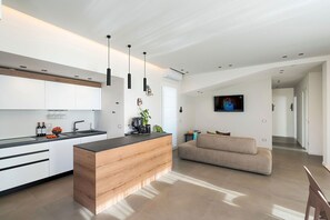 Interior - Beautiful private villa with private pool, hot tub, A/C, WIFI, TV, patio and panoramic view (Cornino)