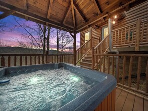 Bain à remous extérieur